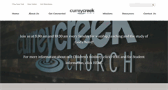 Desktop Screenshot of curreycreek.com